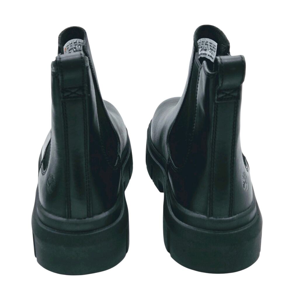 Timberland Women's Leather Greyfield Chelsea Boots, Black Nubuck, 9.5 - Picture 5 of 7